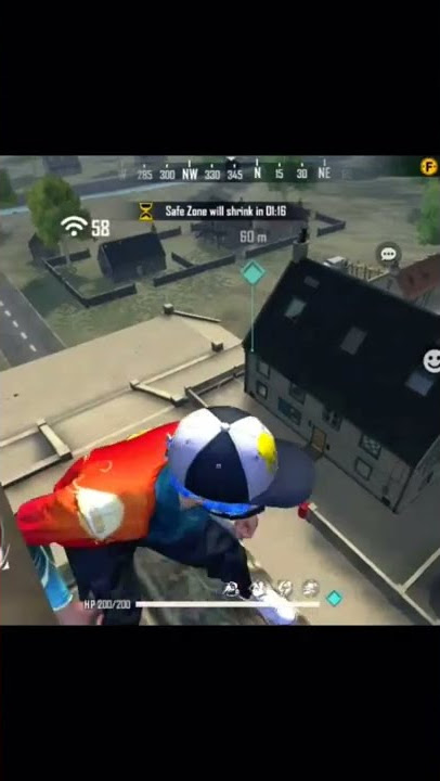 #shorts Free Fire clock tower top view enemy trolling funny moment