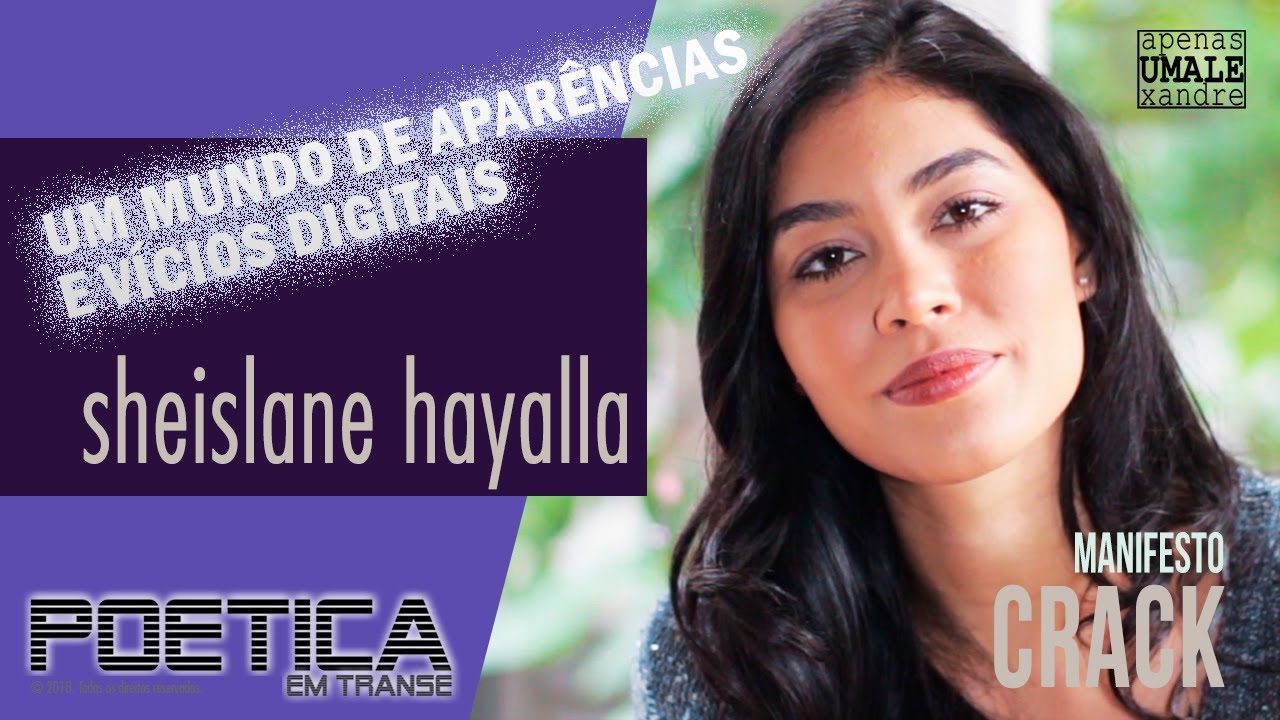 Manifesto "Crack" por Sheislane Hayalla