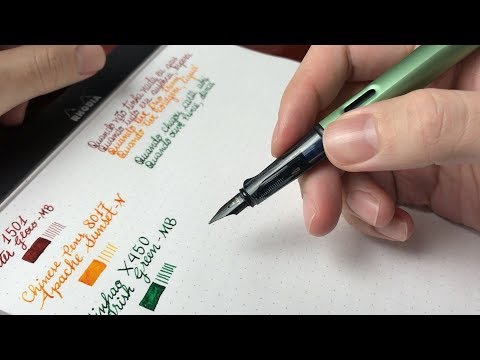 Minhas Canetas Tinteiro 2018 (ASMR)