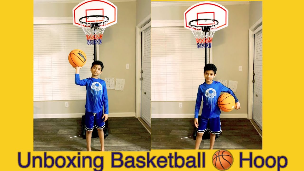 Unboxing Basketball 🏀 Hoop and Assembling it Aryan Samarth Maganahalli