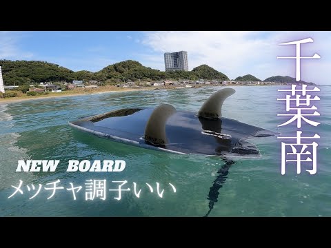 Fish Boardを初乗り‼️千葉南に車中泊サーフトリップに行ってきた