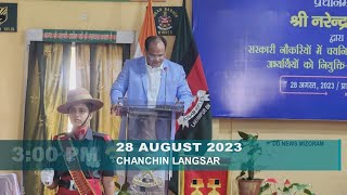 DD News Mizoram - Chanchinthar Langsar | 28 August 2023 | 3:00 PM screenshot 2