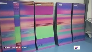large format lenticular printing