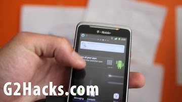 How to Install CyanogenMod 7 ROM on your G2 Phone!