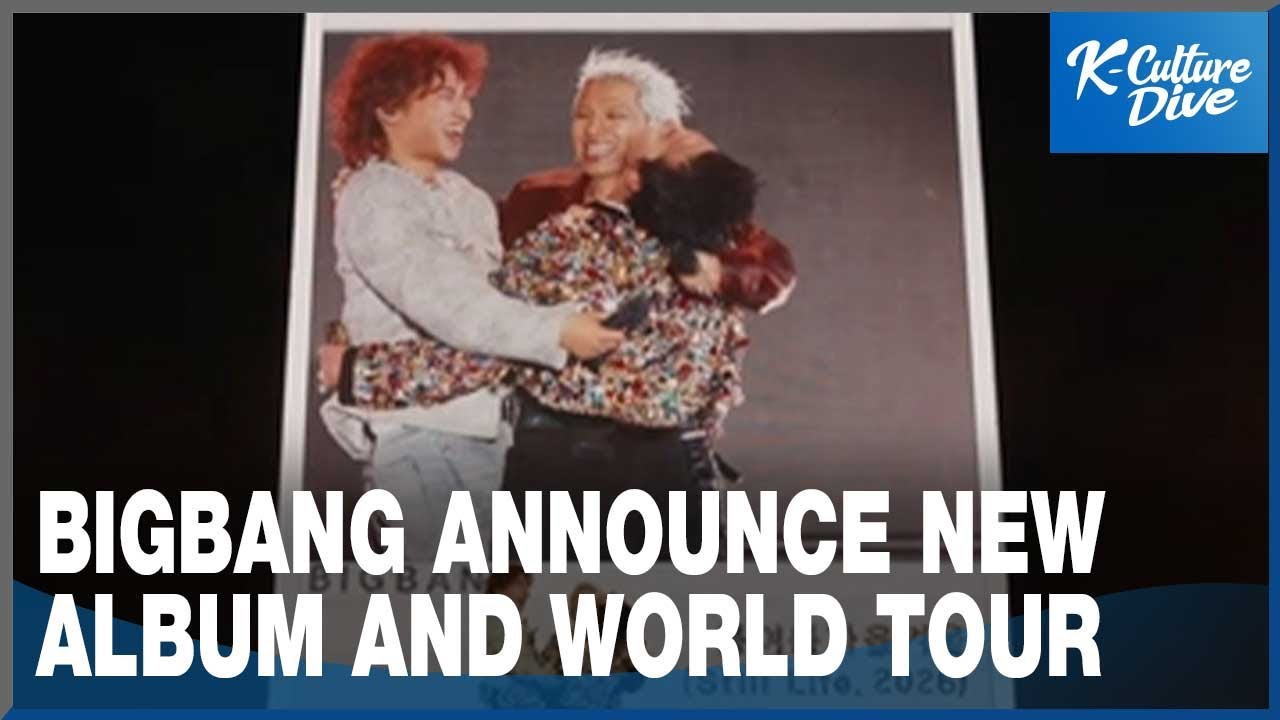 K-Enter] BIGBANG announce new album and world tour - YouTube