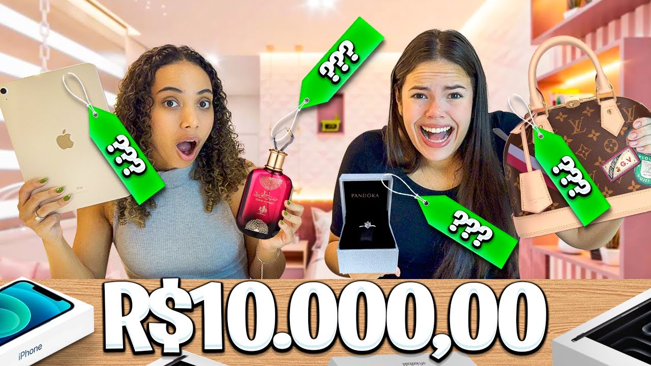 ADIVINHANDO OS PREÇOS DAS MINHAS COISAS.. com Lari Freitas