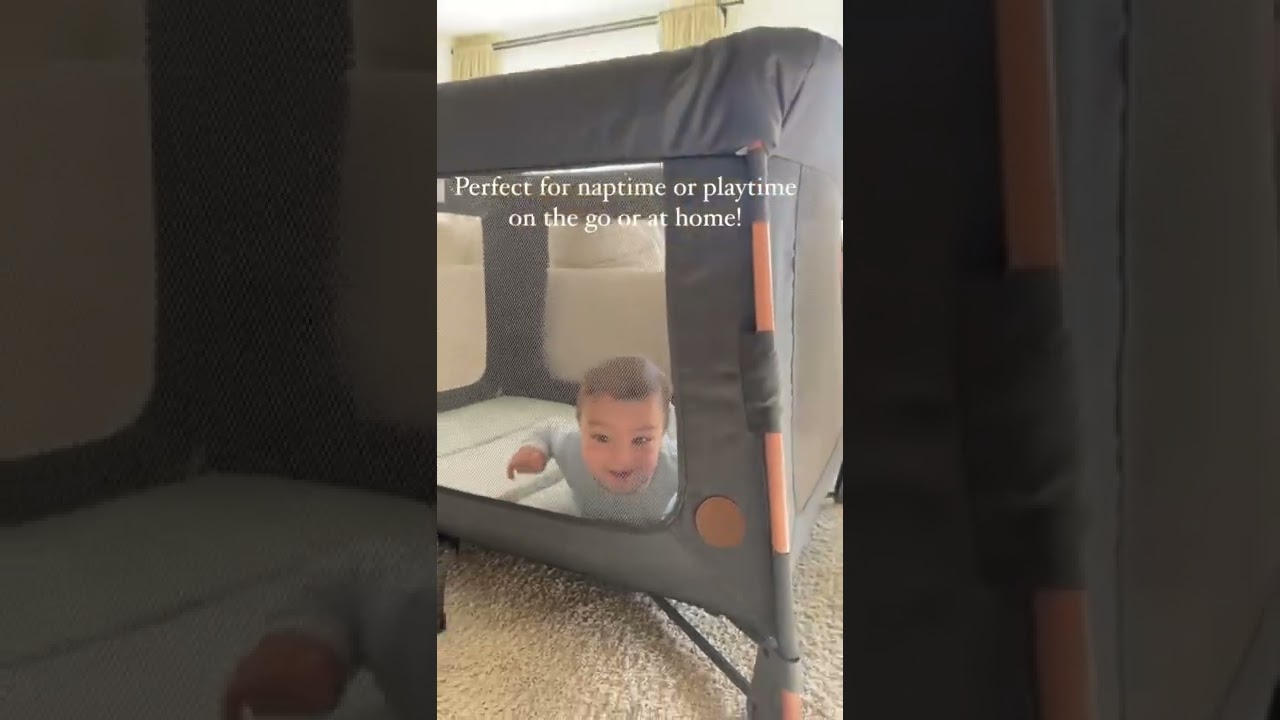 3-in-1 Travel Play Yard for Naptime or Playtime with @noha | Swift