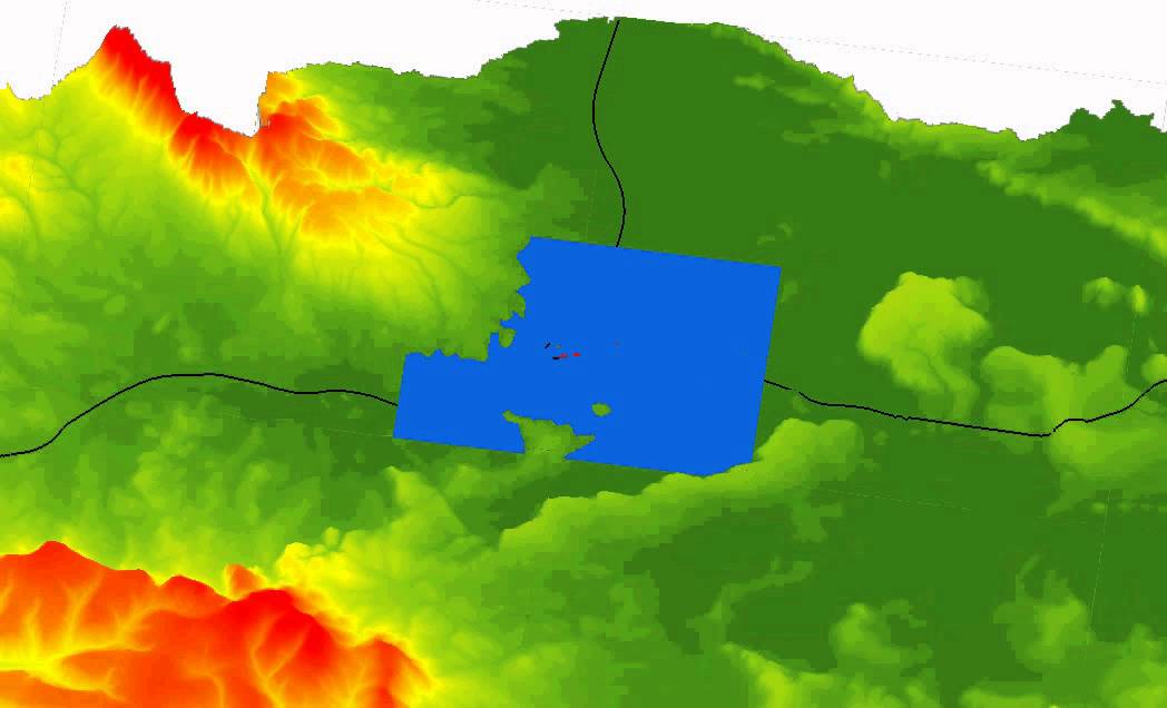 Flood Simulation in ArcScene - YouTube