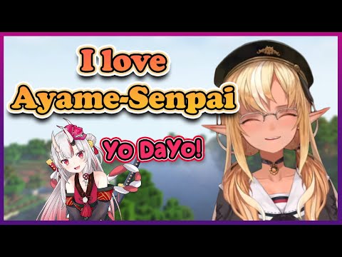 Flare wants to get closer to Ayame-Senpai [Hololive Eng Subs]