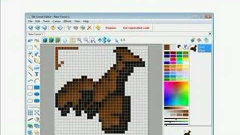 How to make runescape cursors