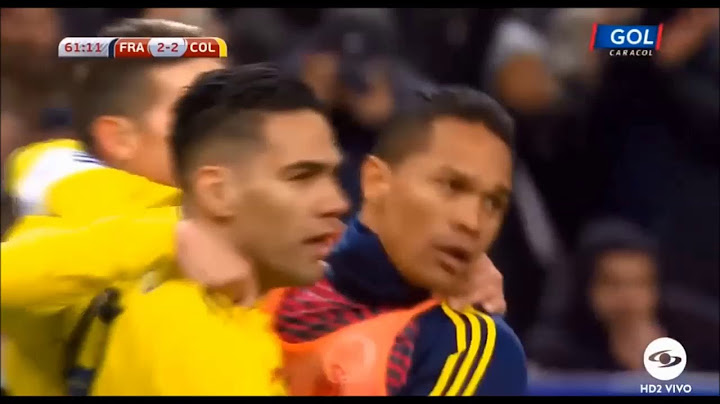 Colombia Vs. Francia 3 - 2