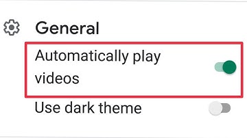 Google Play Games | Enable Disable Automatically play videos | General Settings