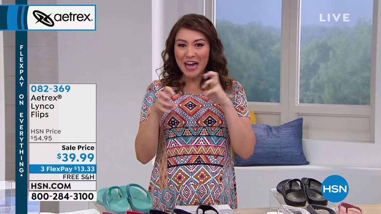 HSN Aetrex Footwear 06.10.2019 06 AM YouTube