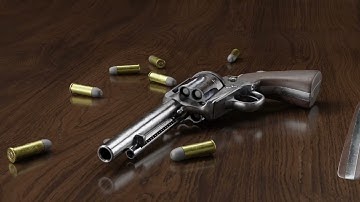 3D Modeled Colt Single Action Army (SAA)