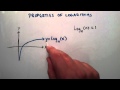 Understanding Logarithm Properties