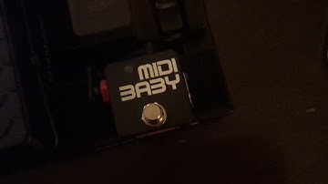 Line 6 HX Stomp with 2 MIDI Controllers