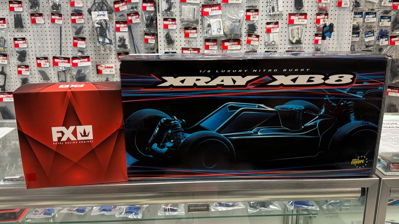 Xray XB8 24 | 1/8 Nitro Buggy Kit Unboxing - YouTube