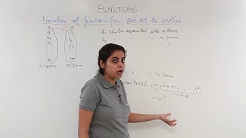 Class 12th – Number of Functions | Relation and Functions | Tutorials Point
