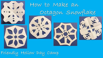 How To Make An Octagon Snowflake