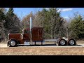 2021 Peterbilt 389 show truck project