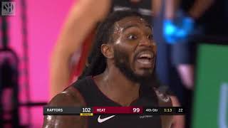 Final Minutes, Toronto Raptors vs Miami Heat | 08\/03\/20 | Smart Highlights