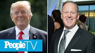 Sean Spicer Eliminated From 'DWTS' Despite Donald Trump Calling On Supporters To Vote | PeopleTV
