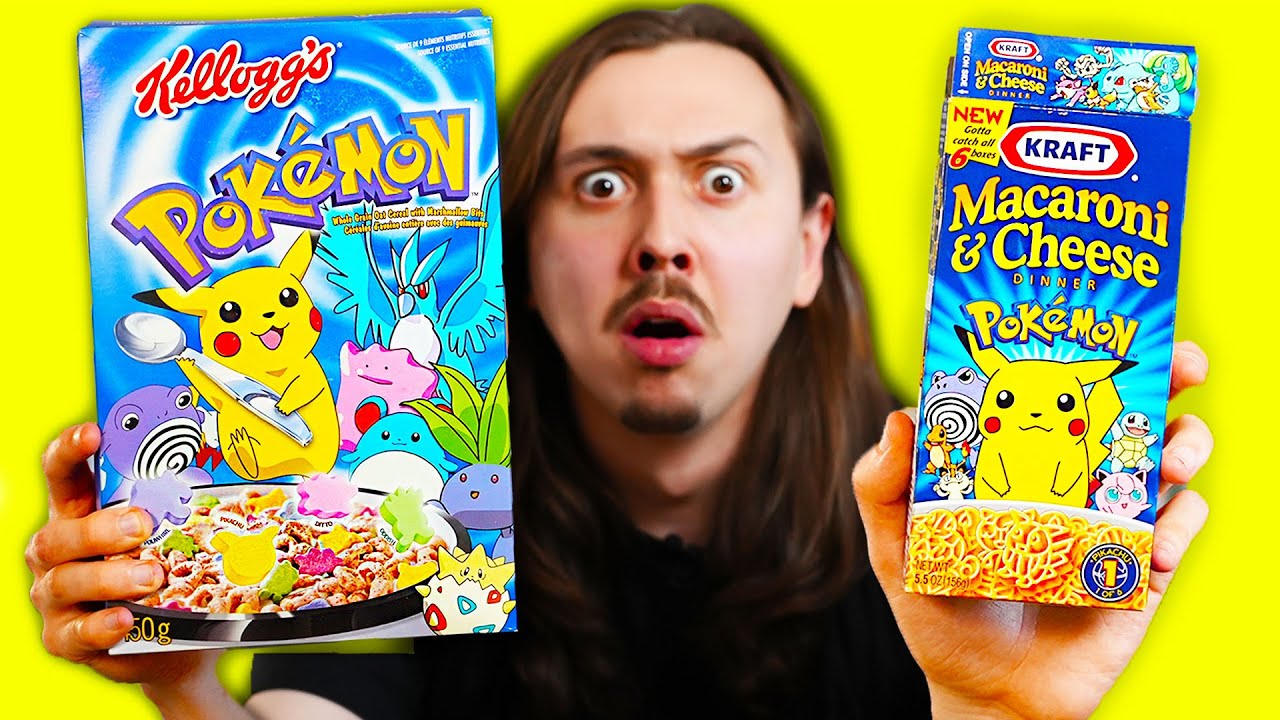 Je mange des produits Pokémon vieux de 22 ans