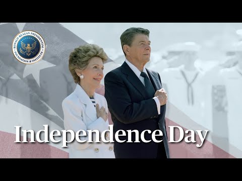 President Ronald Reagan Celebrates America's Independence | July 4, 1984