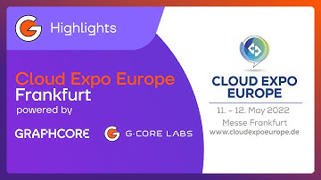 Gcore and Graphcore at Cloud Expo Europe Frankfurt 2022