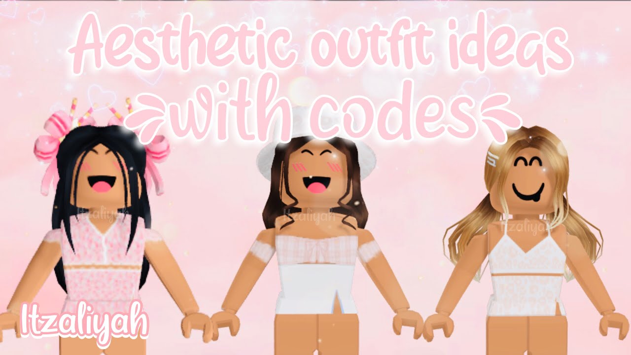 🍓 aesthetic soft outfit ideas AND codes ! 🍓 - YouTube