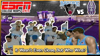 UALBANY Franchise ￼vs MAINE | ESPN College Hoops 2K5 | PS2 Gameplay | Hooper Takes Over!!!