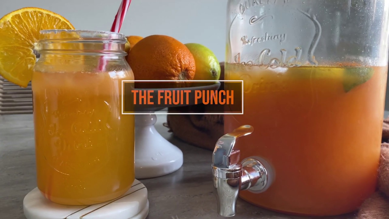 The Ultimate Fruit Punch I Easy To Make I Refreshing Summer Drink I