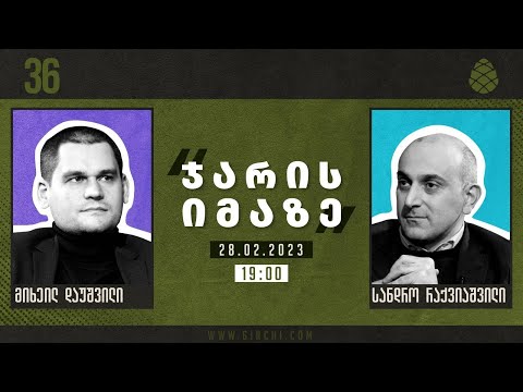 \"ჯარის იმაზე\" - სტუმარი: მიხეილ დაუშვილი