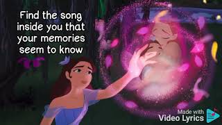 Miniatura de vídeo de "Love power. song lyrics. disenchanted Disney"