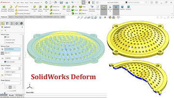 SolidWorks Deform feature