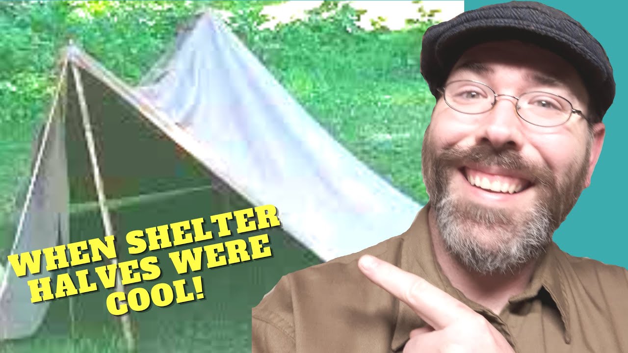 Unusual but PRACTICAL Shelter Half for camping and Bushcraft