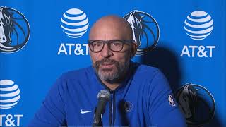 Jason Kidd PostGame Interview | Dallas Mavericks vs Sacramento Kings