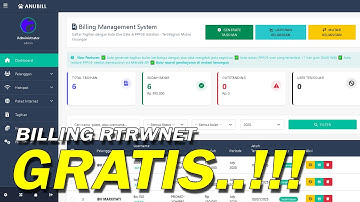 ⚡ Wajib Coba! ANUBILL: Aplikasi Billing Internet Gratis untuk RT/RW Net