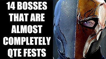 14 Video Game Bosses That Are Shockingly Almost Completely QTE Fests