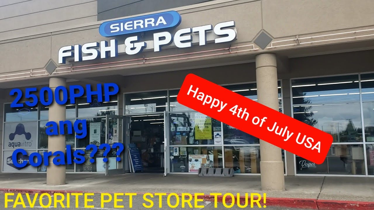 Pet Store Tour at 4th of July Shopping!!! Vlog 002 YouTube