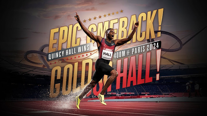 Quincy Hall's Stunning Comeback: 2024 Paris Olympics Men's 400m Final Recap