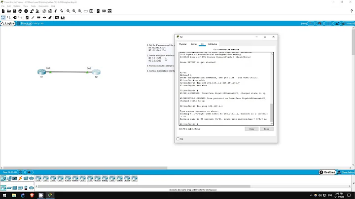 FREE CCNA Lab 016: Loopback Interface Configuration