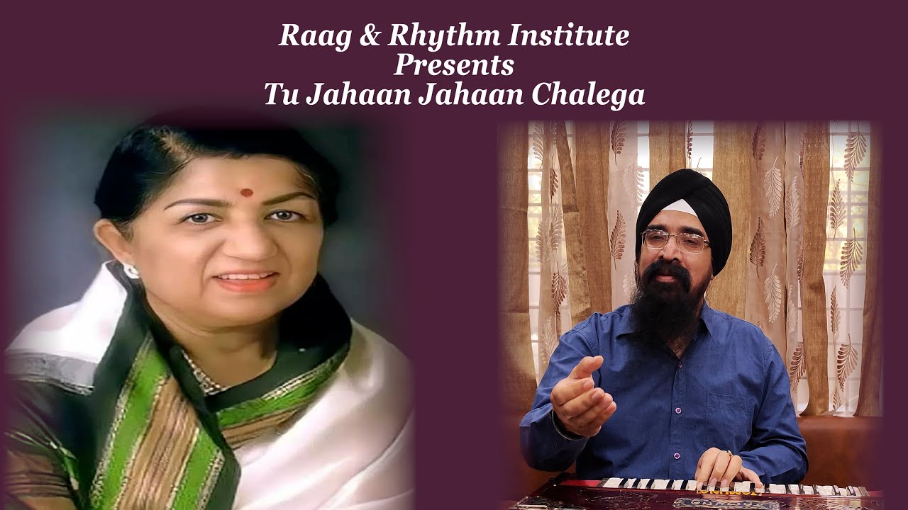 Tu Jahaan Jahaan Chalega By Davinder Singh_Mera Saaya_Lata Mangeshkar_Madan Mohan_Tribute To Lata Ji