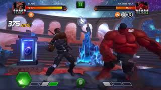 4/55 Blade VS LOL Red Hulk full take down