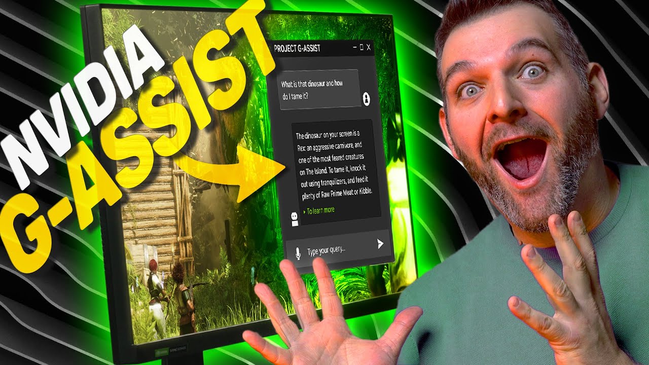 ECCO NVIDIA G-ASSIST! LA RIVOLUZIONE ASSOLUTA DEL PC GAMING! - YouTube