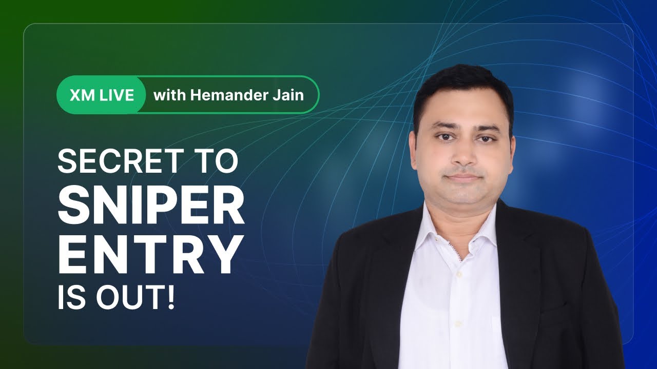 How to Find Sniper Entries in Gold and Forex? | Live Trading Lessons