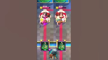 CR Cannoneer VS  Battle Ram VS Vines Timing #clashroyale #cr #クラロワ #games