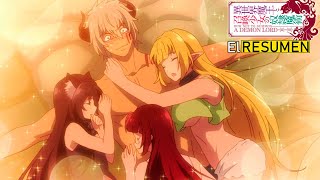 🔶VIAJO A OTRO MUNDO Y SE VOLVIÓ EL MÁS FUERTE DEL LUGAR | Isekai Maou To Shoukan Resumen Temporada 1