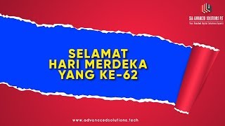 Happy 62nd Independence Day Malaysia