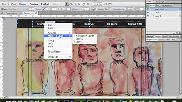 Adobe Muse CC Tutorial | Keeping Pinned Navigation in the Foreground
